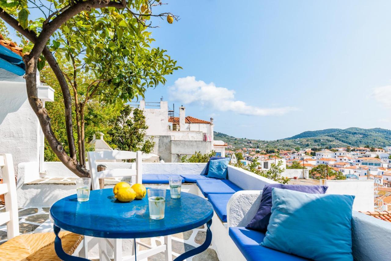 Villa The Lemon Tree House à Skopelos Extérieur photo